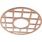 Ekena Millwork O'Neal Wood Fretwork Pierced Ceiling Medallion, Cherry, 22"OD x 8"ID x 1/4"T CMWP22X22X0250ONCH - alternate 2